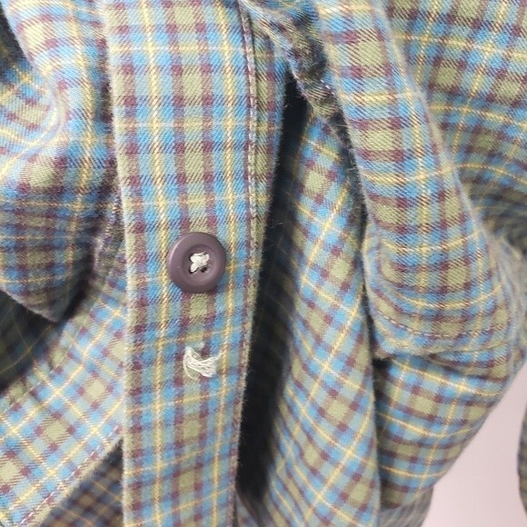 Patagonia One Pocket Plaid Button Down Shirt Size Large - Picture 6 of 8